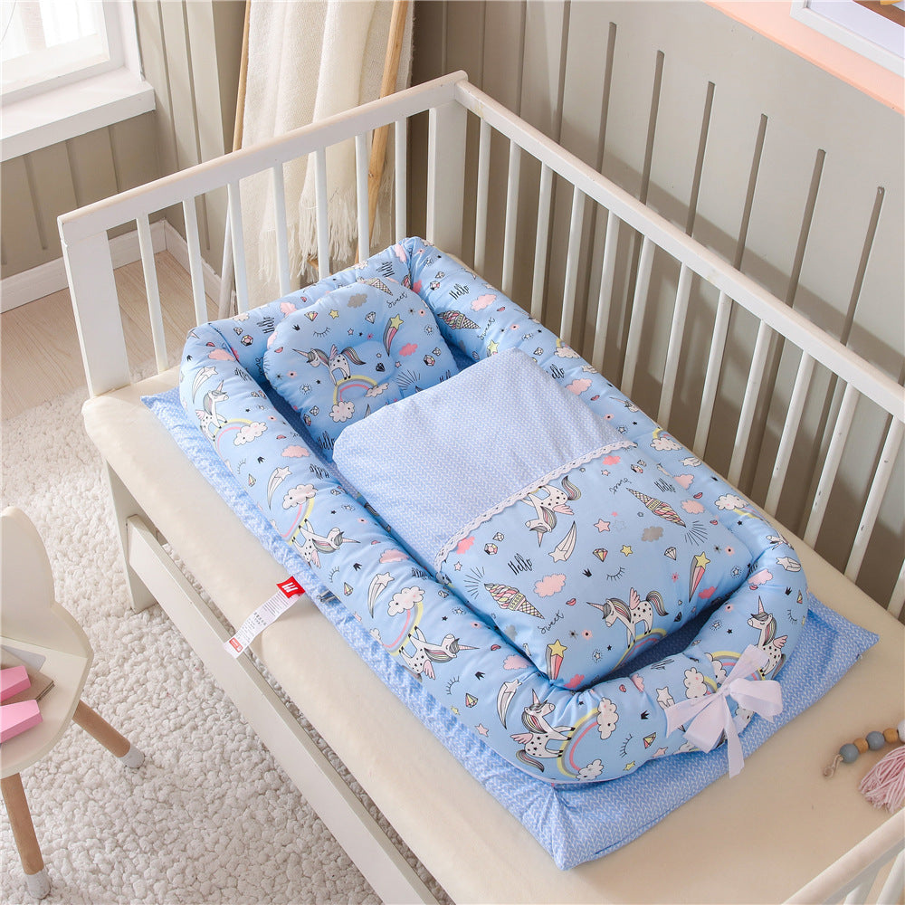 Anti-Pressure Portable Baby Crib