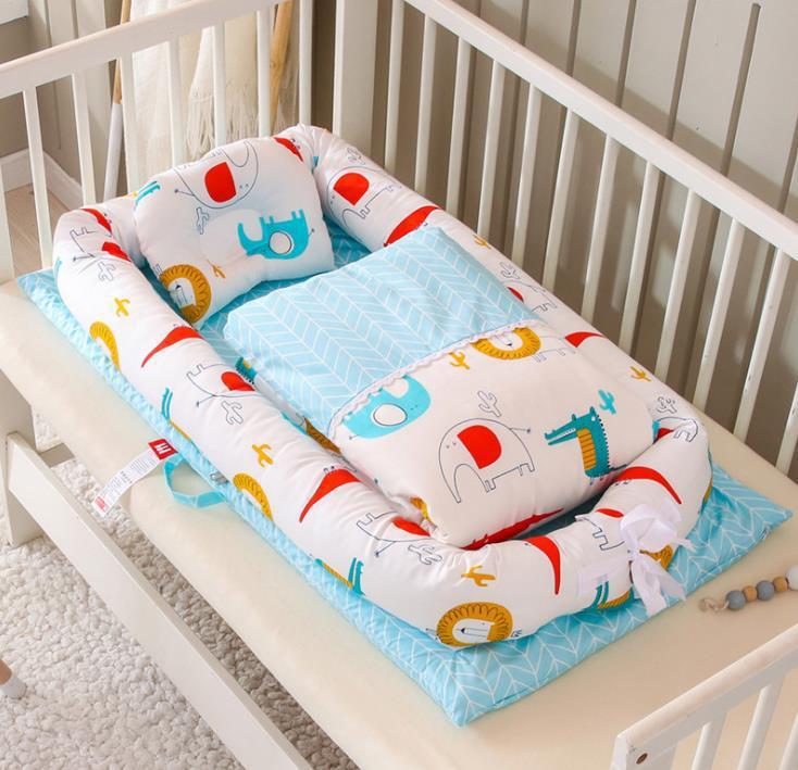 Anti-Pressure Portable Baby Crib