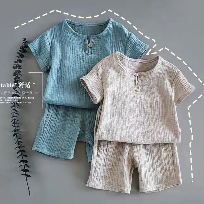 Baby Short-Sleeved Summer Suit