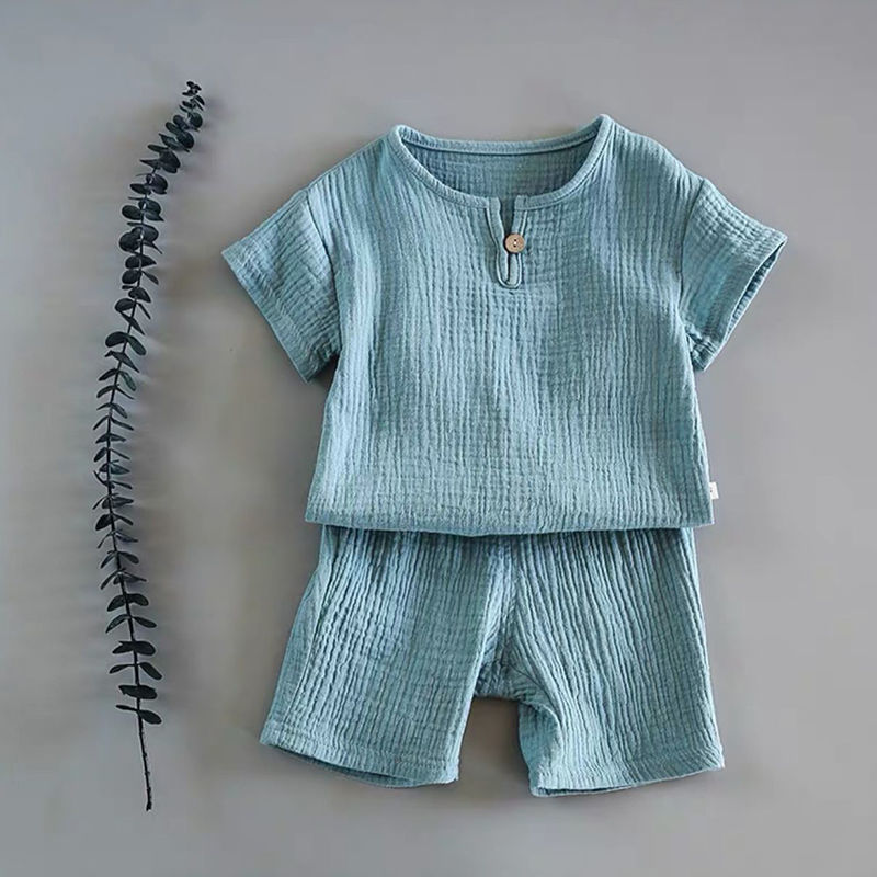 Baby Short-Sleeved Summer Suit