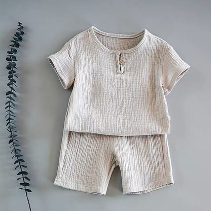 Baby Short-Sleeved Summer Suit