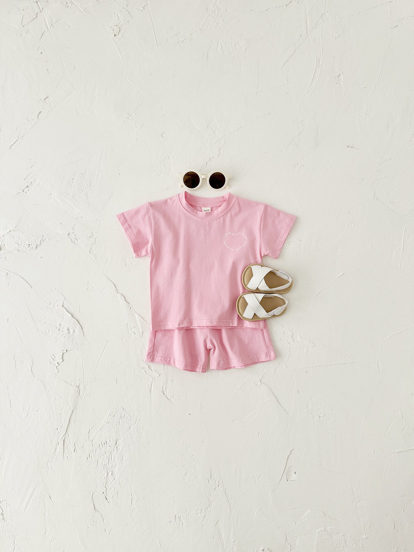 Baby Short Sleeve Two-Piece Set