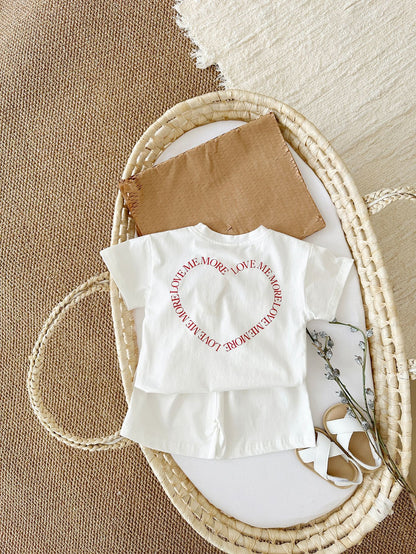 Baby Short Sleeve Two-Piece Set