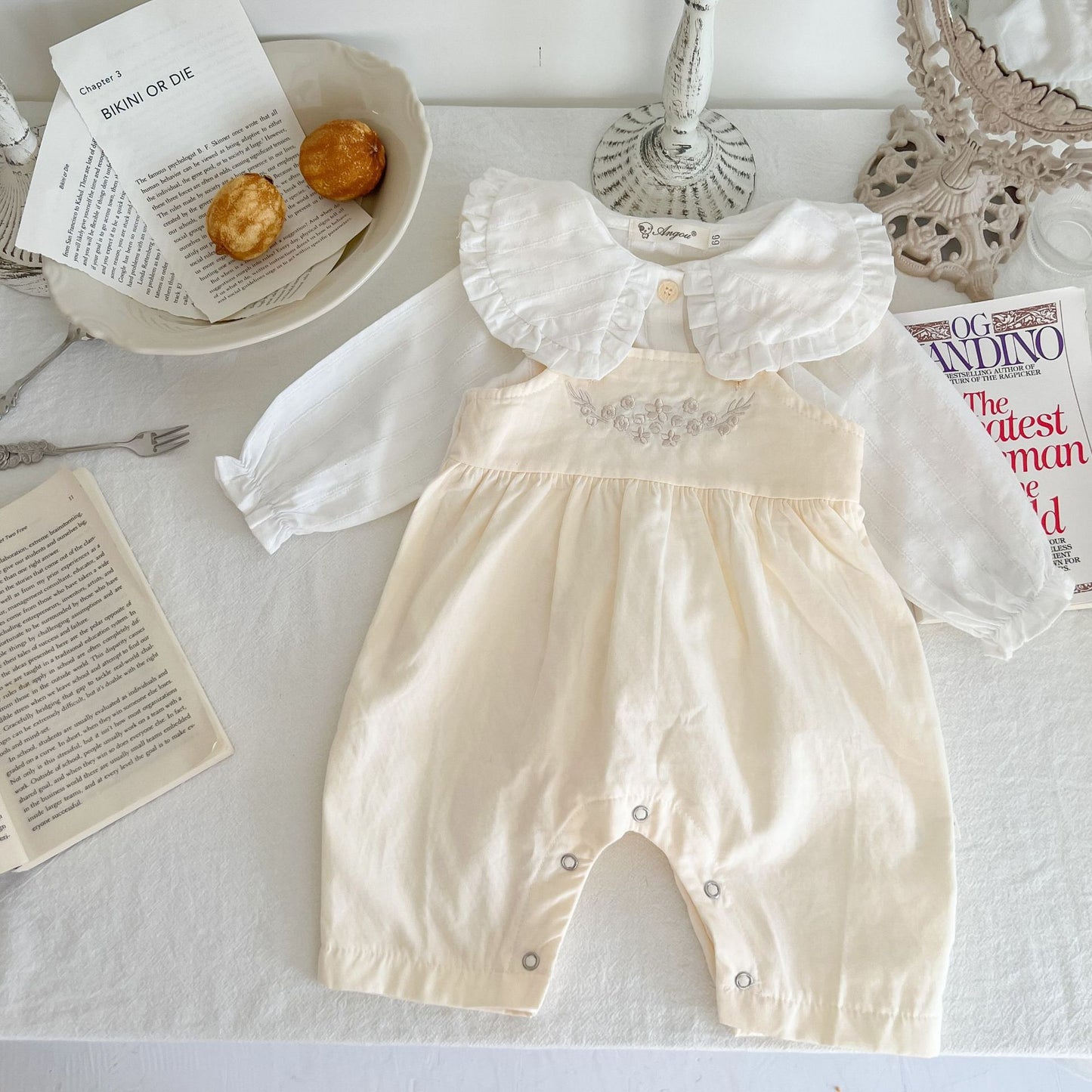 Baby Girl's Romper