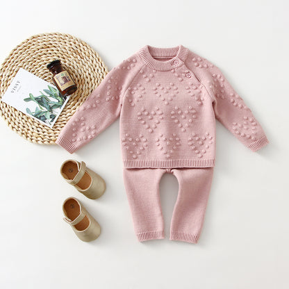 Baby Sweater And Pants Set